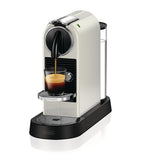 Nespresso CitiZ coffee pod machine, approximately 32cm x 18cm x 40cm, imported from the UK