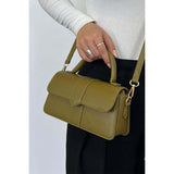 SVNX small crossbody bag in olive - British product