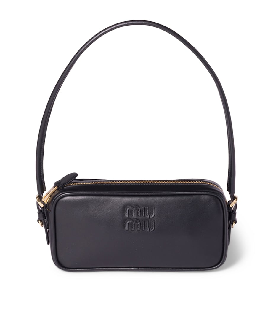 Miu Miu padded leather pouch with adjustable strap, UK version