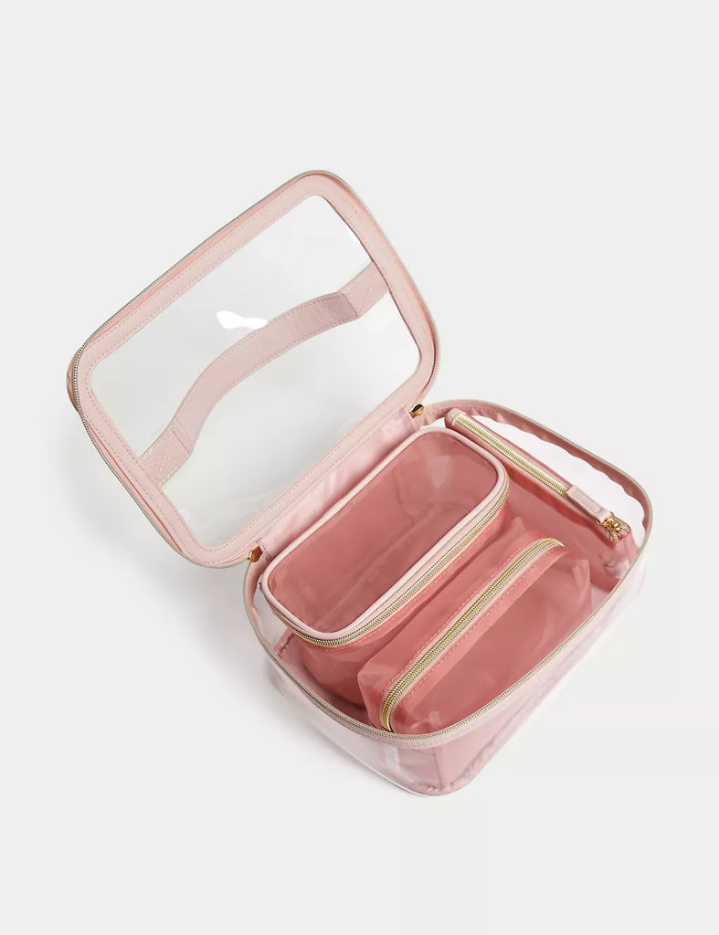 4 Piece Make Up Bag Set