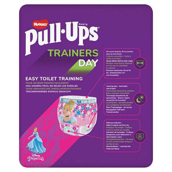 Huggies Pull-Ups Trainers Day Princess 2-4 Years GOODS Superdrug   