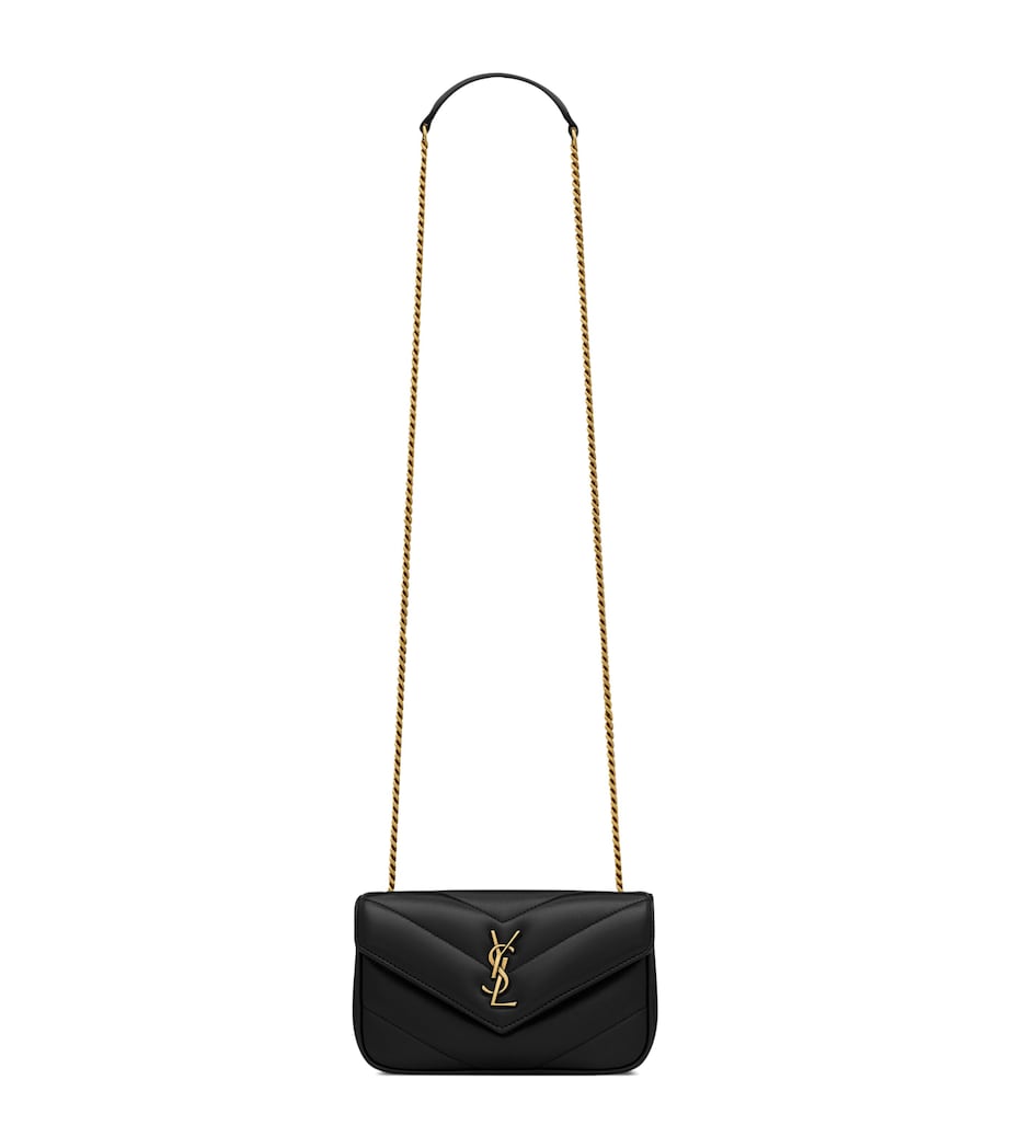 Saint Laurent Mini Loulou cross-body bag, imported from the UK