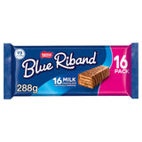 Blue Riband Milk Chocolate Wafer Biscuit Bar Multipack x16 GOODS Sainsburys   