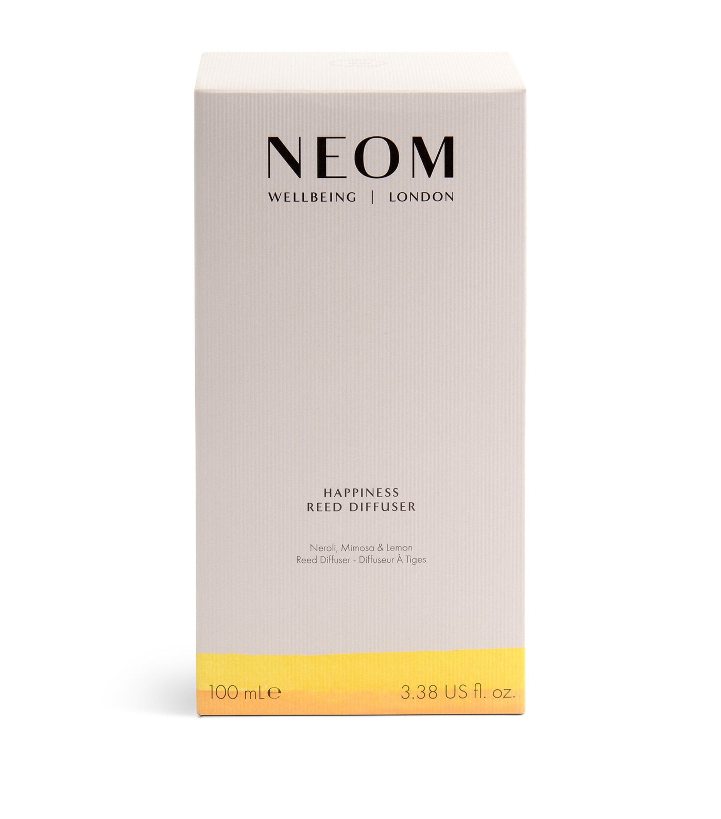 NEOM Happiness reed diffuser 100ml, imported from the UK