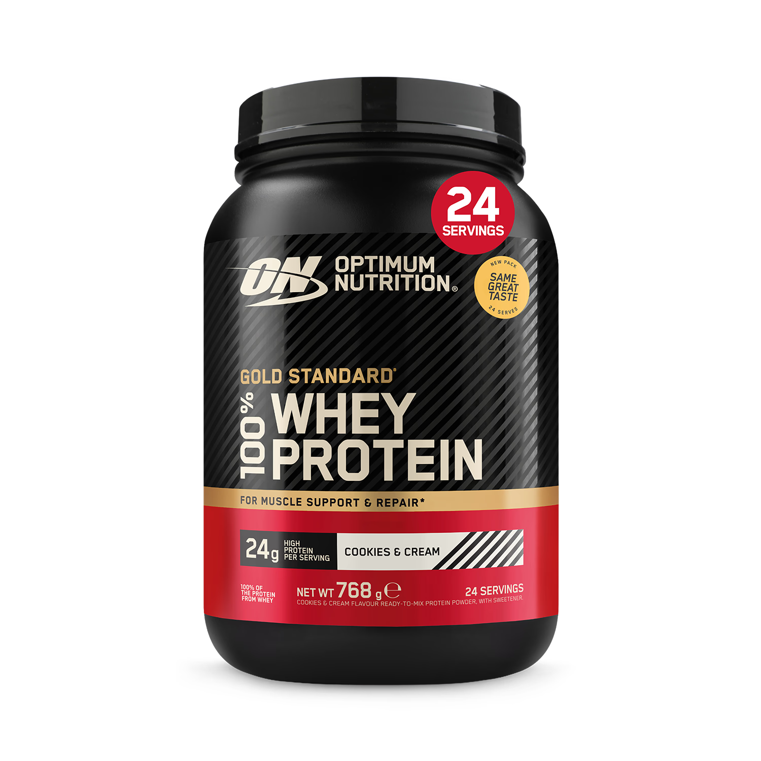 Optimum Nutrition GSW Cookie whey protein 768g - British product