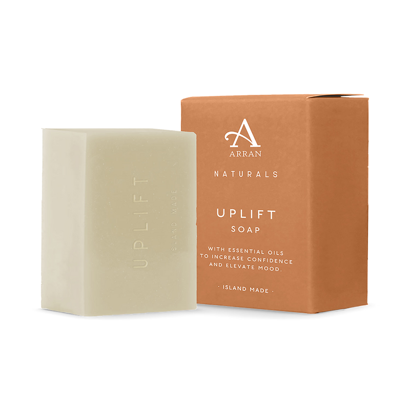 ARRAN Naturals Uplift Bergamot & Grapefruit Soap 150g, UK version