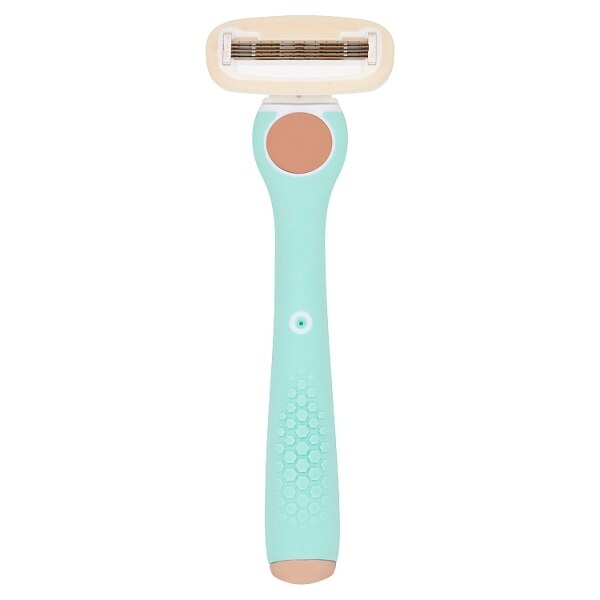 B. 5 Razor Blade Rose Gold Handle Aqua GOODS Superdrug   