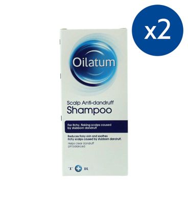 Oilatum Scalp Anti-Dandruff Shampoo - 2 x 100ml Bundle GOODS Boots   