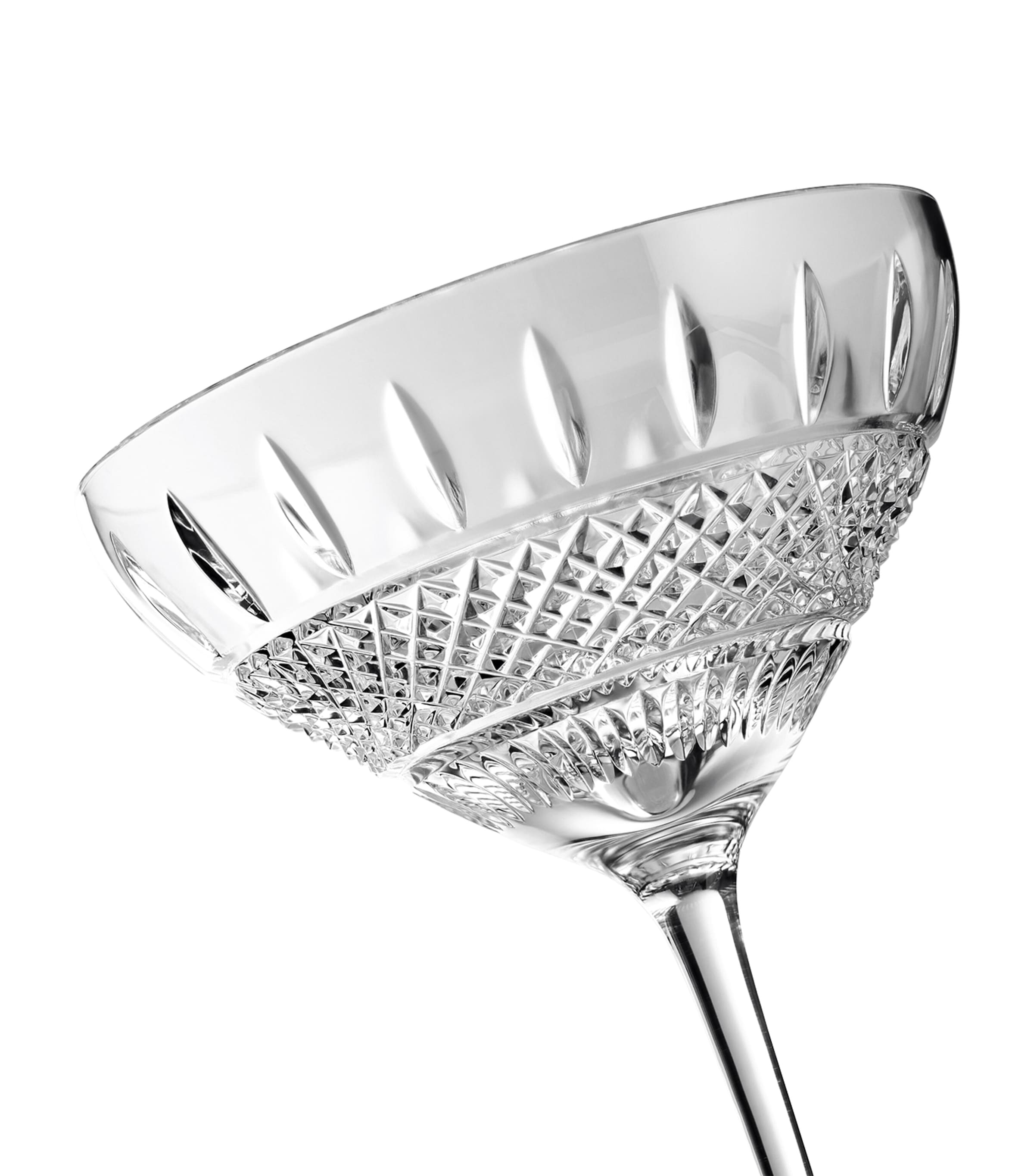 Waterford Irish Lace martini glasses set of 2 280ml (British brand)