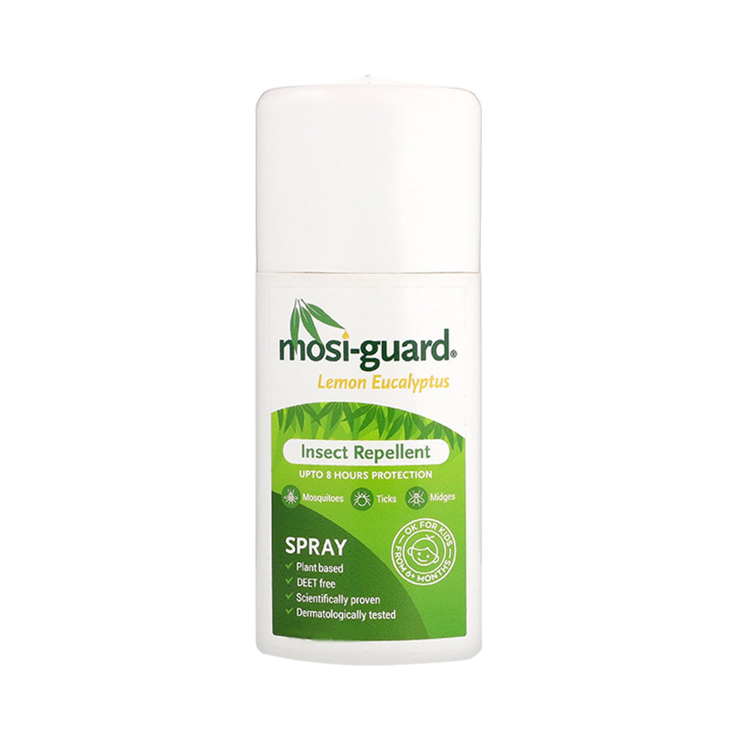 Mosi-guard insect repellent spray Lemon Eucalyptus 75ml, imported from the UK
