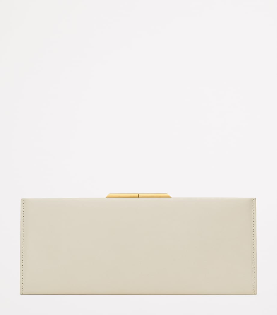 Saint Laurent Calfskin Midnight Clutch Bag, UK version