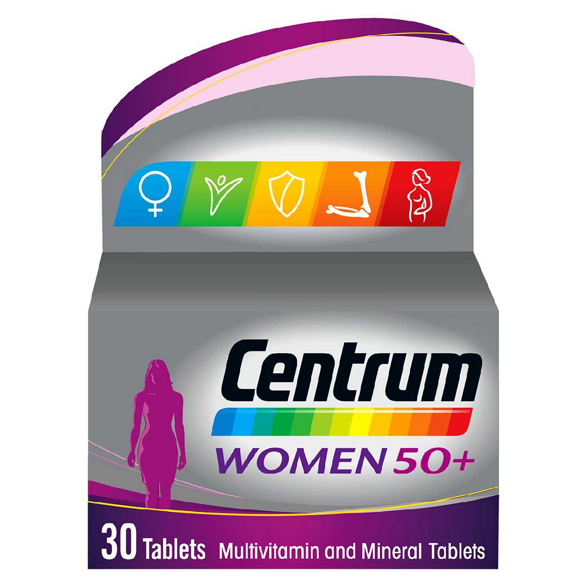 Centrum Women 50+ Multivitamins & Minerals, 30 Tablets GOODS Boots   