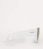 Alaïa square sunglasses with oversized frame - British product