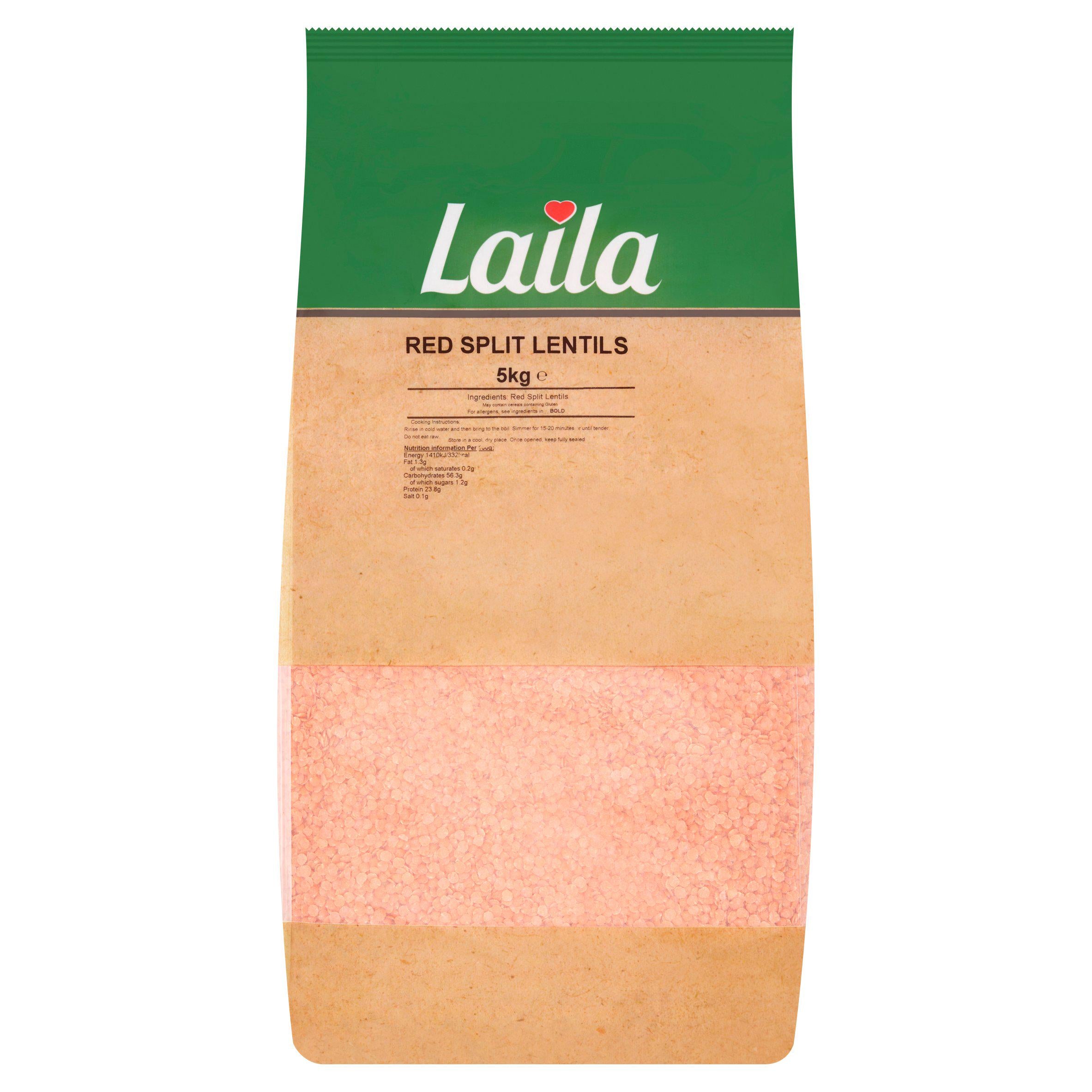 Laila Red Split Lentils 5kg GOODS Sainsburys   