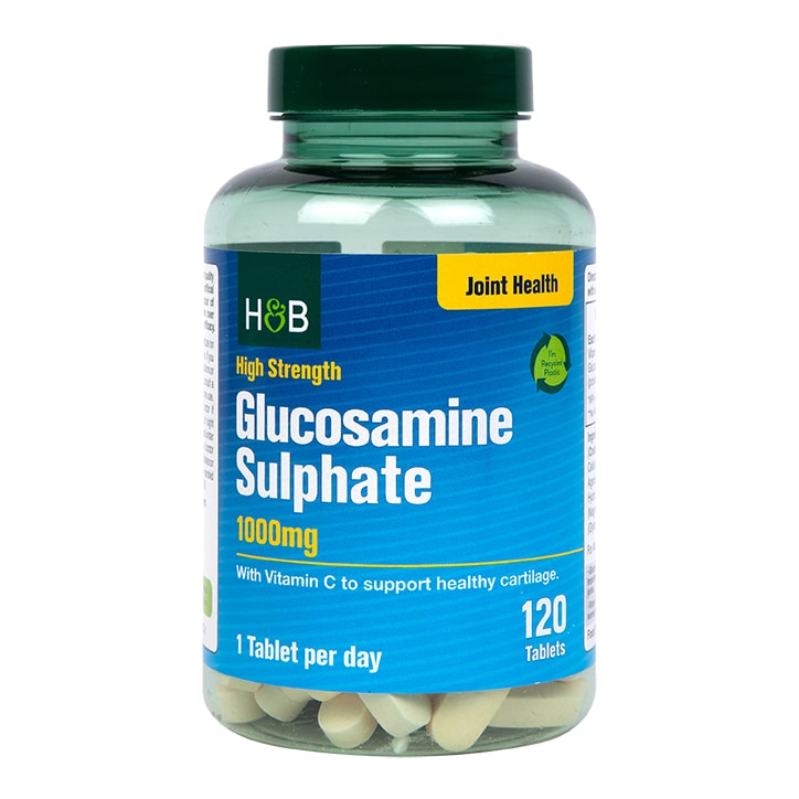 Holland & Barrett Glucosamine Sulphate 1000mg 120 Tablets GOODS Holland&Barrett   