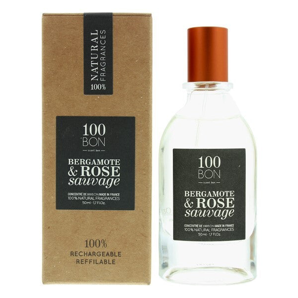 100 Bon Bergamote & Rose Sauvage Refillable EDP 50ml GOODS Superdrug   