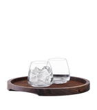 LSA International Walnut City serving tray 40cm, UK version