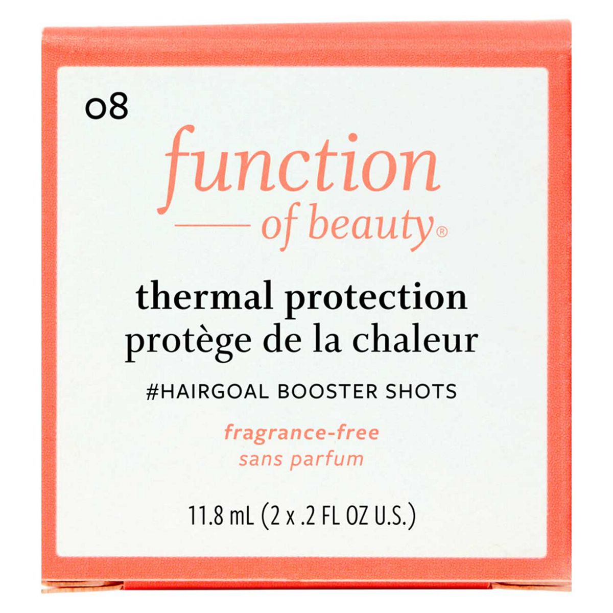 Function of Beauty Thermal Protection Hair Goal Add In Booster Treatment 11.8ml GOODS Boots   