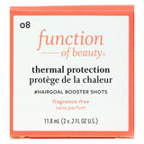 Function of Beauty Thermal Protection Hair Goal Add In Booster Treatment 11.8ml GOODS Boots   