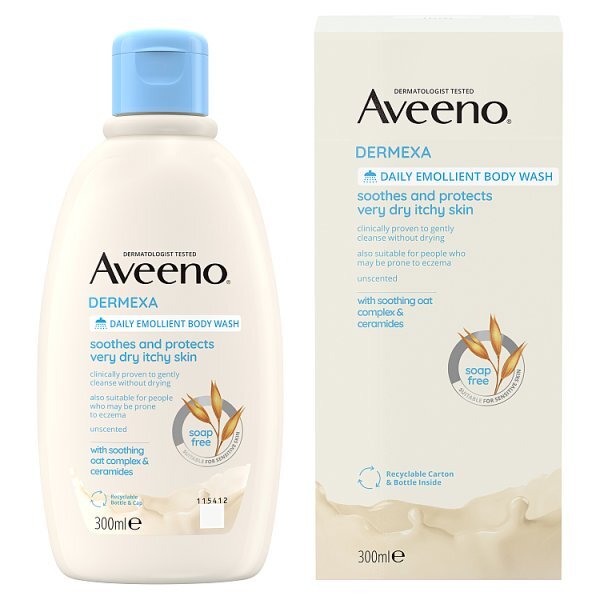 Aveeno Dermexa Emollient Wash 300ml GOODS Superdrug   