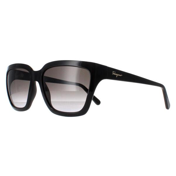 Salvatore Ferragamo black gradient women sunglasses, UK version