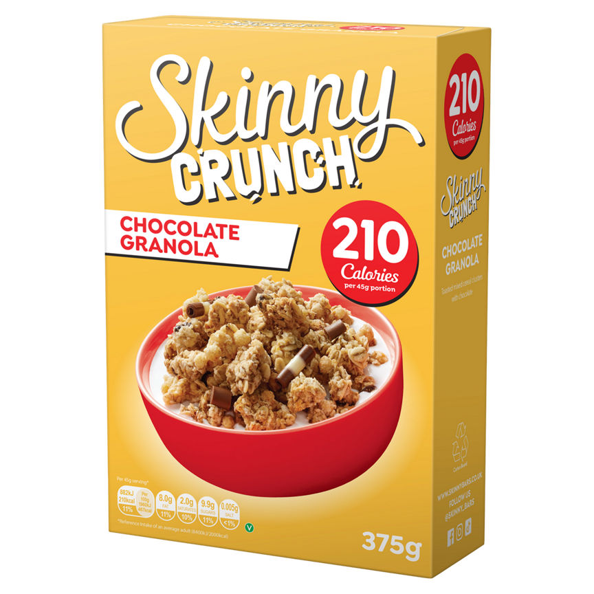 Skinny Crunch Chocolate Granola GOODS ASDA   