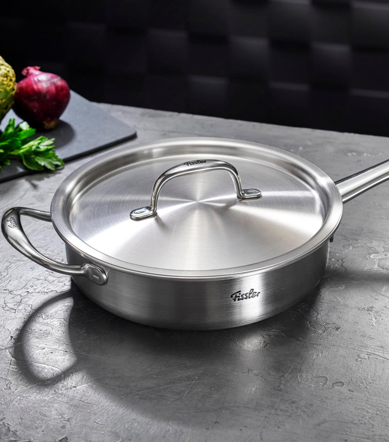 Fissler stainless steel sauté pan 24cm - British product