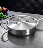 Fissler stainless steel sauté pan 24cm - British product