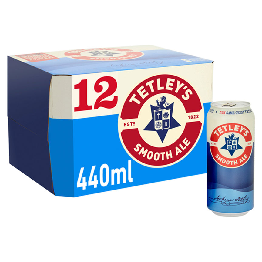 Tetley's Smooth Ale 12 x 440ml GOODS ASDA   