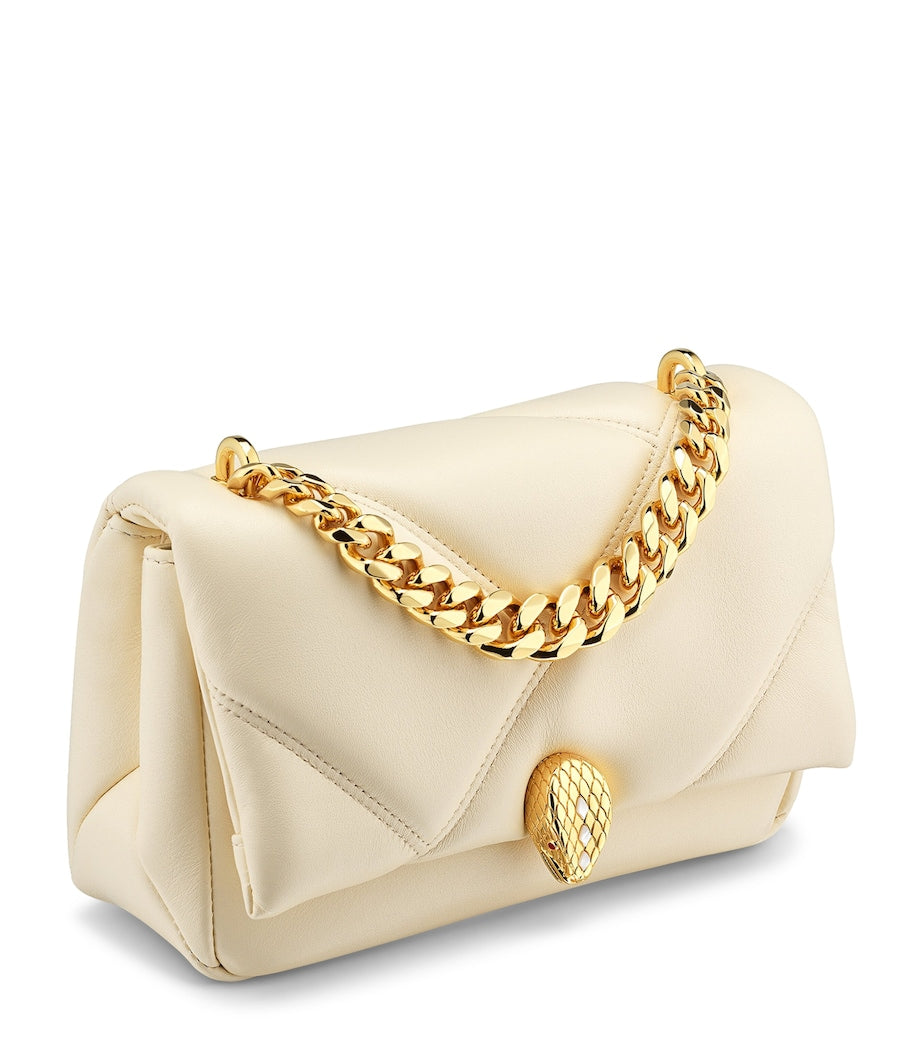 Bvlgari Mini Serpenti Cabochon cross-body bag in calfskin - British product