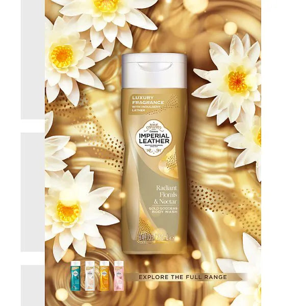 Imperial Leather Radiant Florals & Nectar Shower Gel 250ml - British product