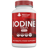 New Leaf Iodine Tablets 150mcg Vegan Thyroid Support GOODS Superdrug   