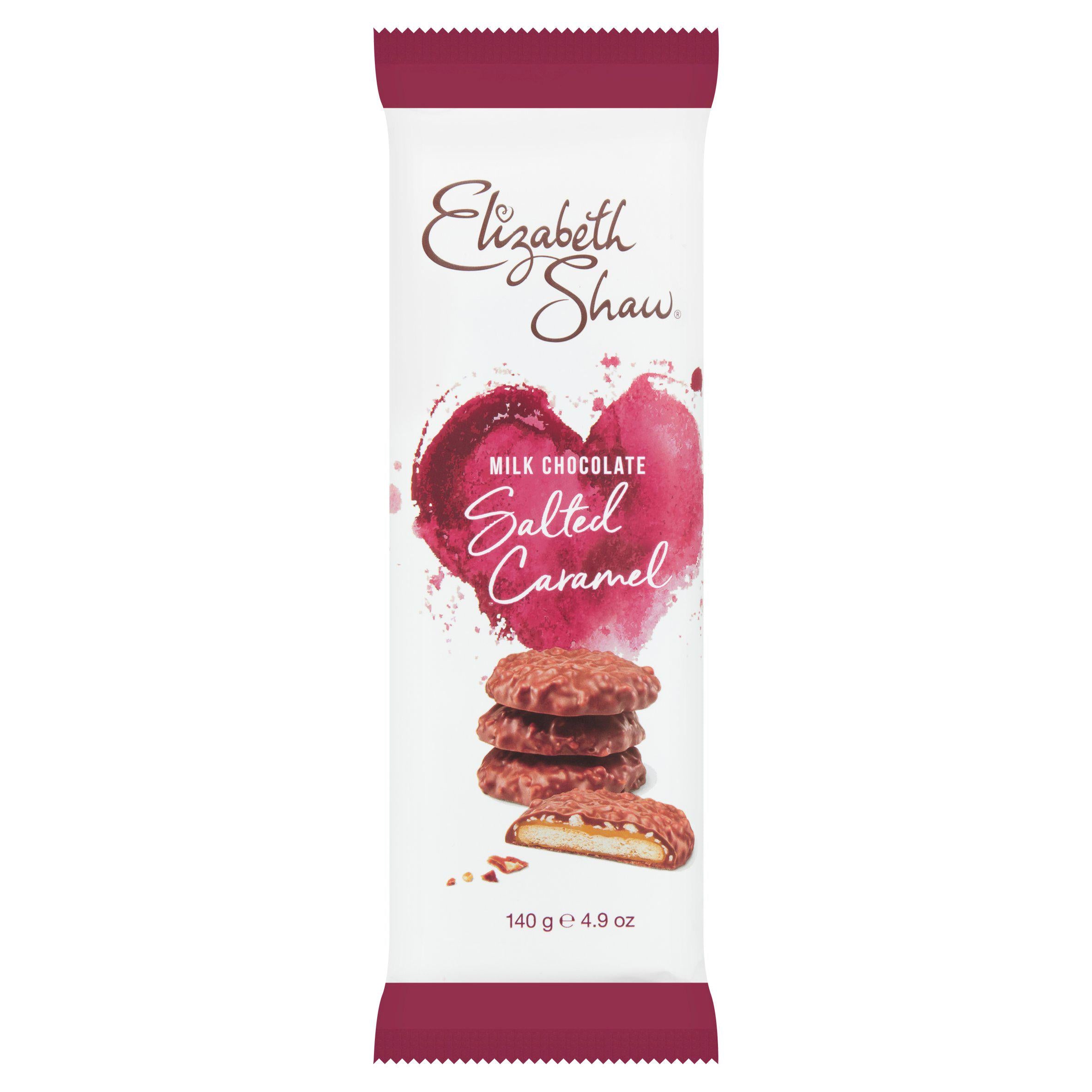 Elizabeth Shaw Milk Chocolate & Salted Caramel Biscuits GOODS Sainsburys   