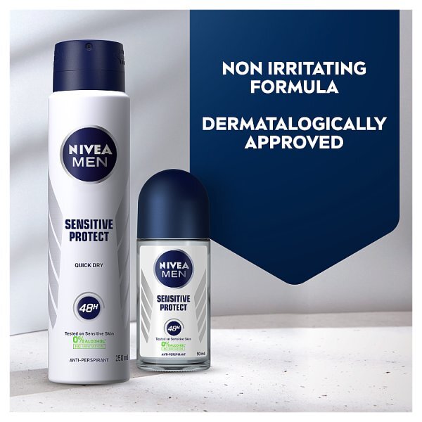 NIVEA MEN Sensitive Protect Anti-Perspirant Deodorant Spray GOODS Superdrug   