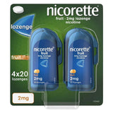 Nicorette Fruit 2mg Lozenge 80 lozenges GOODS Boots   