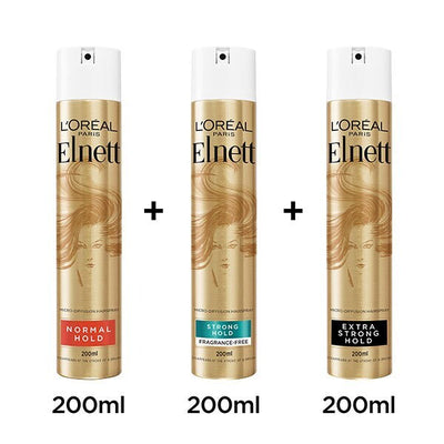 Superdrug L'Oreal Paris Elnett Hårspray Kolleksjonspakke - Kjøp online hos McGrocer