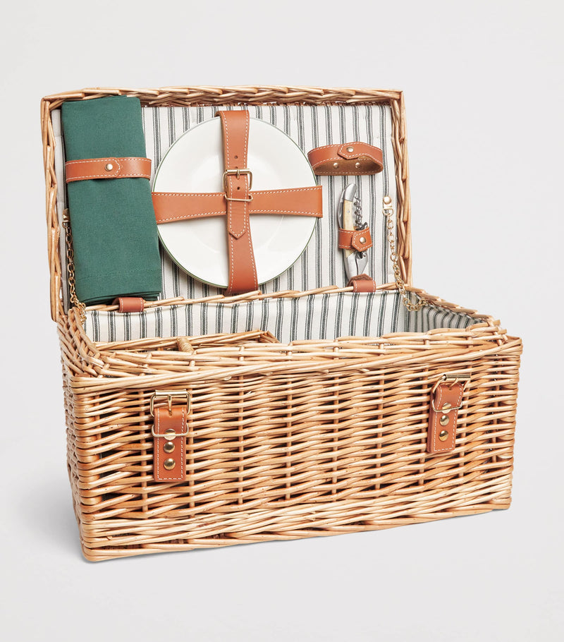 Harrods fitted picnic hamper for 2, UK version