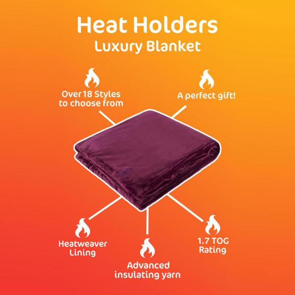 Heat Holders Thermal Blanket 180x200cm , UK version