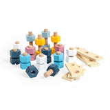 Bigjigs Toys Crate of Woden Nuts and Bolts GOODS Superdrug   