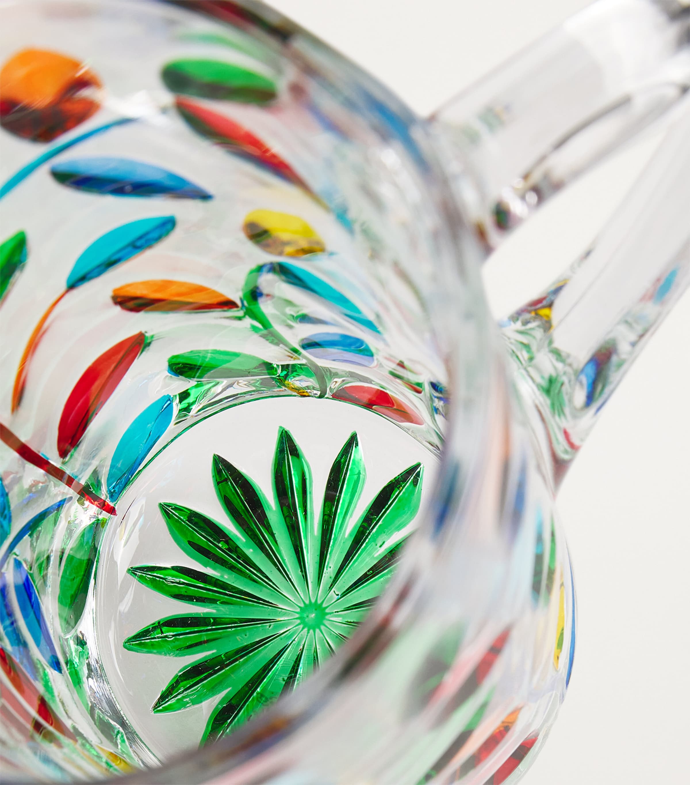 Les-Ottomans Murano Crystal Jug, UK version