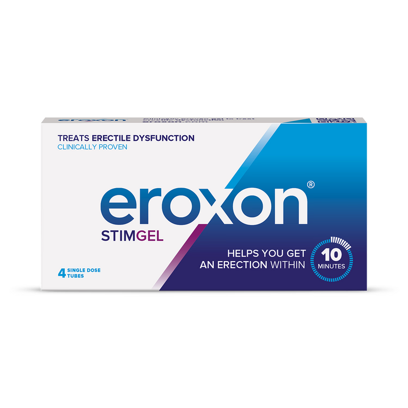 Eroxon erectile dysfunction treatment gel single-dose tube, UK version