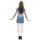 Smiffys Nurse Naughty Costume with blue dress apron hat - British product