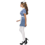 Smiffys Nurse Naughty Costume with blue dress apron hat - British product