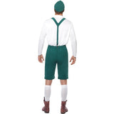 Smiffys green beer fest costume lederhosen, imported from the UK