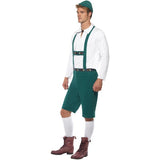 Smiffys green beer fest costume lederhosen, imported from the UK