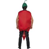 Smiffys chilli pepper costume red tabard hat (British brand)