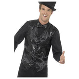 Smiffys adult sequin costume vest for parties (British brand)