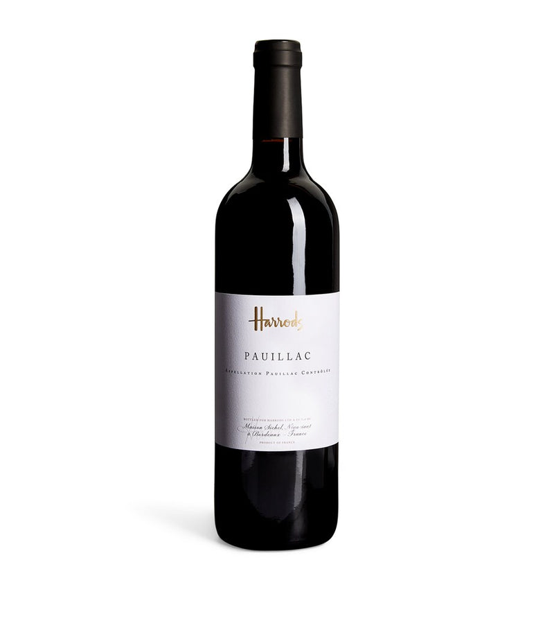 Harrods Pauillac red wine 75cl, UK version