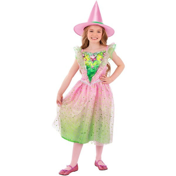 Smiffys good witch costume dress and hat - British product