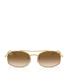 Ray-Ban metal RB3719 sunglasses with double bridge - British product
